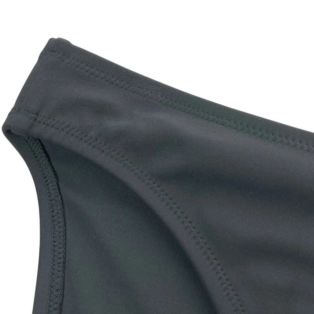 SKIMS Shaping Swim Dipped Bikini Bottom Gunmetal 3X‎